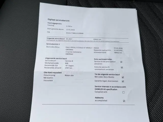 Mercedes-Benz A-Klasse