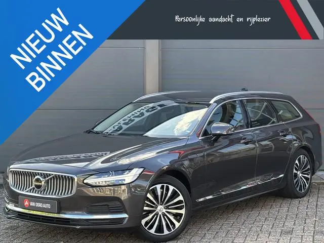 Volvo V90 2.0 T6 Hybrid AWD Essential Bright / 100% Ondehoud