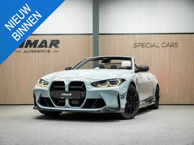 BMW 4-serie Cabrio M4 xDrive Competition | Carbon Performance Pack | Yellow DRL'S | Brooklyn Grau |...