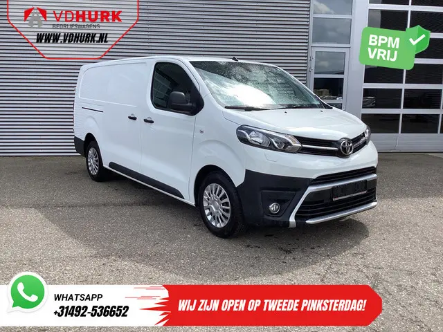 Toyota PROACE Worker 2.0 145 pk L3 Standkachel/ Stoelverw/ Carplay/ Camera/ PDC/ Cruise/ Trekhaak/ A...