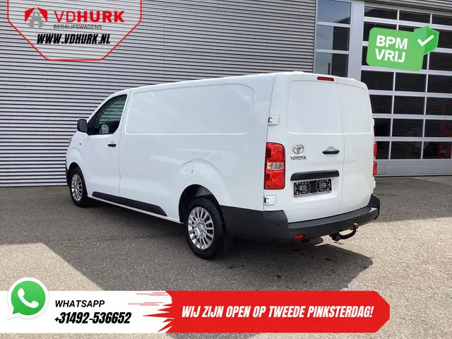 Toyota PROACE Worker 2.0 145 pk L3 Standkachel/ Stoelverw/ Carplay/ Camera/ PDC/ Cruise/ Trekhaak/ A...
