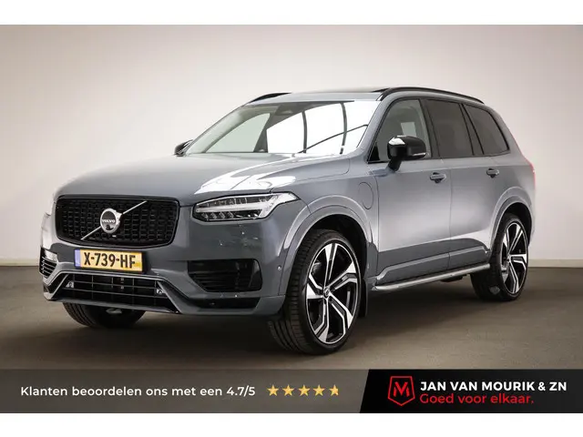 Volvo XC90 2.0 T8 Recharge AWD Ultimate Dark | LUCHTVERING | PANORAMADAK | ACHTERBANKVERWARMING | BO...