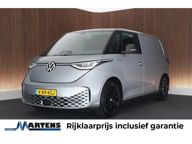 Volkswagen ID. Buzz Cargo 204pk 77 kWh SOH 97% Stoelverwarming Adaptive Cruise Camera Bijrijdersbank...
