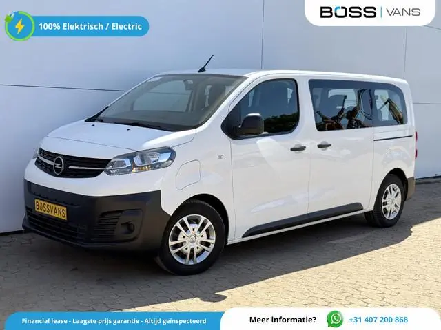 Opel e-Vivaro L2H1 75 kWh 136PK 9-persoons L2H1 330km WLTP 93,7% (SOH) Dubbele schuifdeuren Snellade...