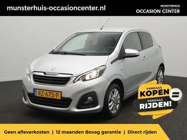 Peugeot 108 1.0 e-VTi Active - RIJKLAARPRIJS - All seasonbanden - Achteruitrijcamera - DAB - Lichtme...