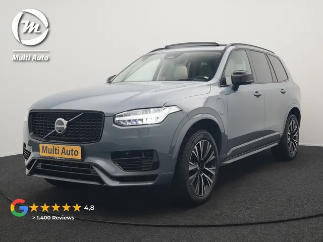 Volvo XC90 T8 Recharge AWD Ultimate Dark 7 Persoons LONG RANGE Plug In Hybrid 455pk Dealer O.H. PHEV...
