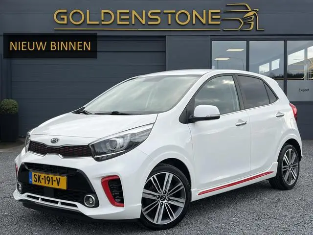 Kia Picanto 1.0 T-GDI GT-Line 102pk l Draadloze telefoonlader l Carplay l 2e Eigenaar l Keyless l Ca...
