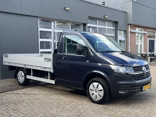 Volkswagen Transporter 2.0 TDI L2 Pick up open laadbak Pick-up met Airco Telefoonverbinding 3-Persoo...