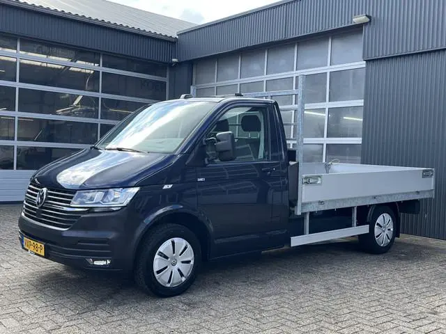 Volkswagen Transporter 2.0 TDI L2 Pick up open laadbak Pick-up met Airco Telefoonverbinding 3-Persoo...
