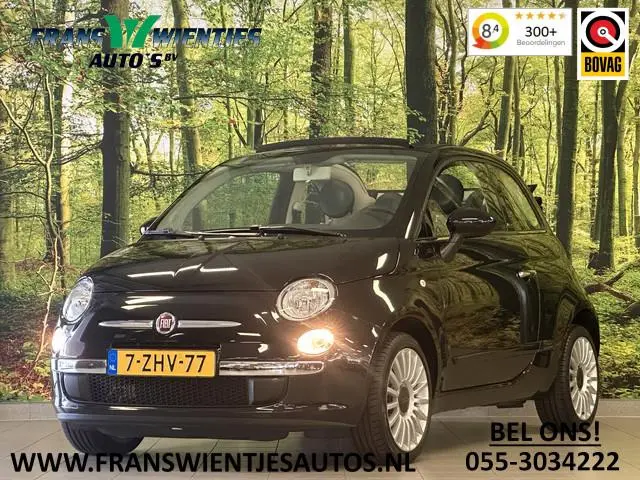 Fiat 500 C 0.9 TwinAir Turbo Lounge | Origineel Nederlands | Blue & Me | 16'' Lichtmetaal | Elektris...