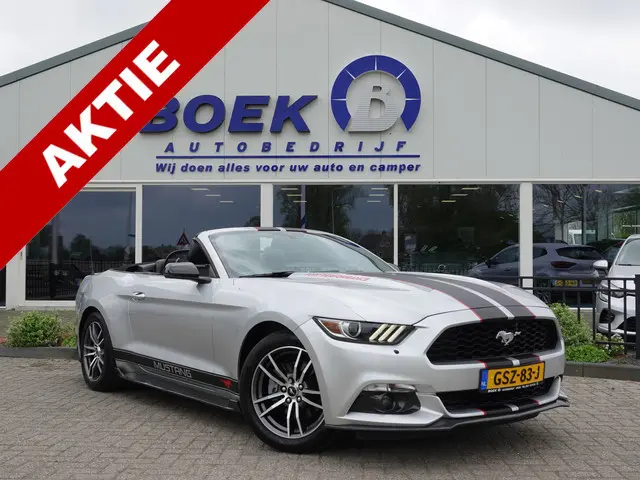 Ford Mustang Convertible 2.3 EcoBoost 310PK AUTOM. | VOL LEER | KEYLESS | CAMERA | CRUISE