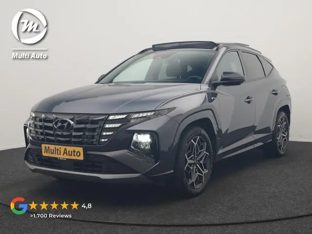 Hyundai Tucson 1.6 T-GDI PHEV N Line Sky 4WD 265pk Dealer O.H. | Panodak | Adaptive Cruise | 360 Cam...