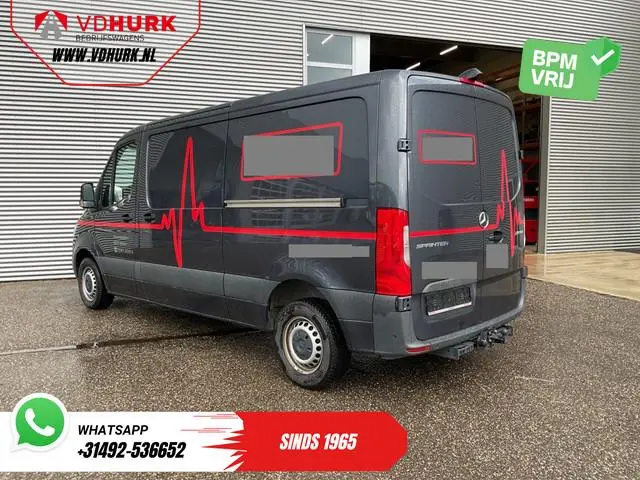 Mercedes-Benz Sprinter L2 2x Schuifdeur/ 360 Camera/ Carplay/ Airco/ Navi/ PDC/ Trekhaak