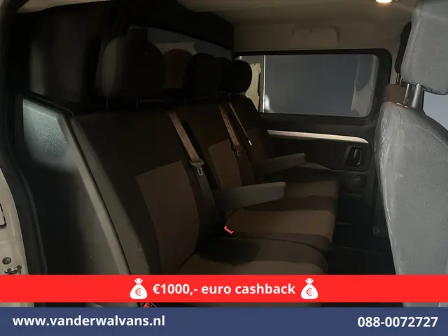 Peugeot Expert 2.0 BlueHDI 123pk L3H1 Dubbele Cabine Euro6 Airco | 2x zijdeur | 2500kg Trekhaak | 5-...