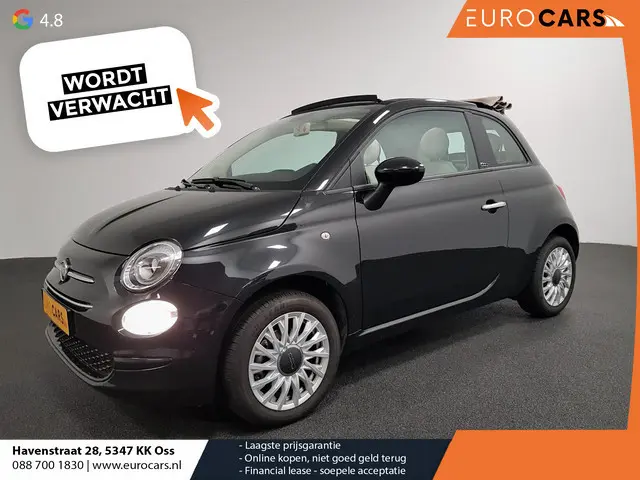 Fiat 500 C 1.0 Hybrid Lounge + | Navigatie | Climate Control | Cruise Control | DAB | Parkeer Sensor...