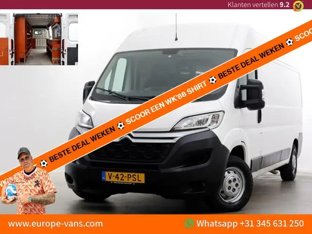 Citroën Jumper 35 2.0 BlueHDi 130pk Euro6 L3H2 Airco/Navi/Camper? 11-2018