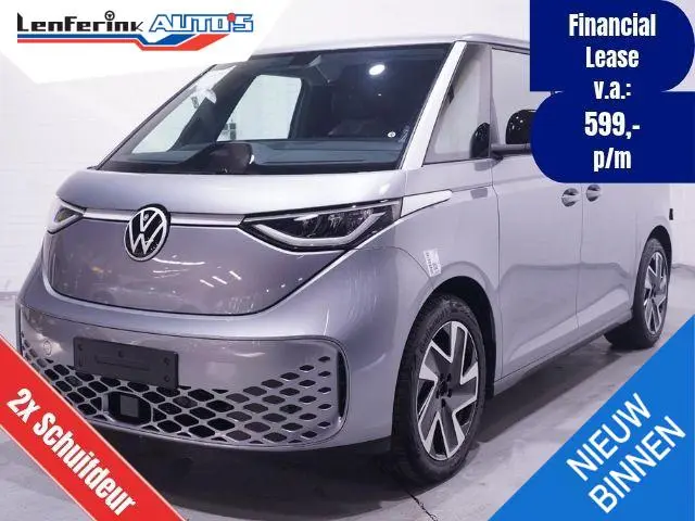Volkswagen ID Buzz Cargo 79 kWh, 250 kW/340 pk 4 Motion, 2x Schuifdeur Rijklaar, LED Koplampen, Appl...