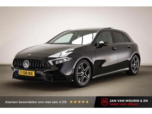 Mercedes-Benz A-klasse 200 Business Solution AMG | PANORAMADAK | SFEERVERLICHTING | HALF LEDER | STO...