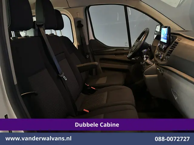 Ford Transit Custom 2.0 TDCI 130pk L2H1 Dubbele Cabine Euro6 Airco | 6-Zits | Camera | Navigatie | A...