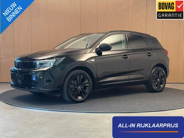 Opel Grandland 1.2 Turbo 130PK Aut. GS | Navi | Camera | Adapt. Cruise | Stoel- Stuur- & Voorruit ve...