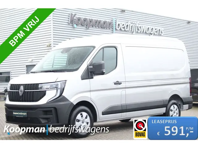 Renault Master T35 2.0dCi 150pk | L2H2 Extra | Android Navi | Camera | LED | Cruise | Lease 591,- p/m
