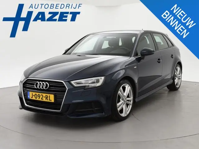 Audi A3 Sportback 40 TFSI 190 PK S-TONIC AUT. DESIGN PRO LINE *COSMOSBLAUW METALLIC* + CARPLAY | STO...