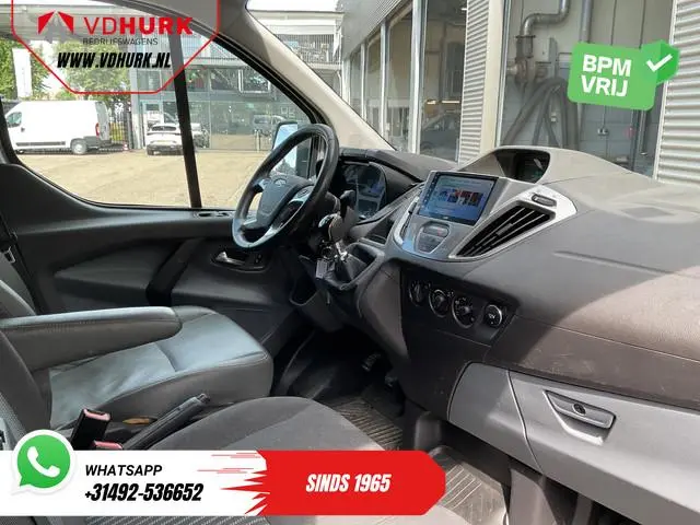 Ford Transit Custom 2.2 TDCI 155 pk L2H2 Carplay/ 2.8t Trekverm./ Airco/ Cruise/ Imperiaal + Ladder/...