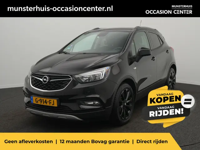 Opel Mokka X 1.4 Turbo Black Edition - RIJKLAARPRIJS - All Seasonbanden - Trekhaak - 18 inch velgen