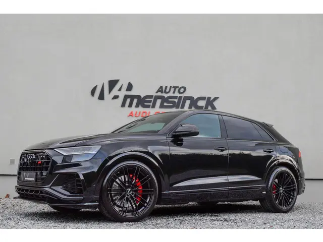 Audi Q8 55 TFSI e Quattro / B&O advanced/ ABT/ 23 inch/ Panoramadak/ Trekhaak/ 280kW (381PK)