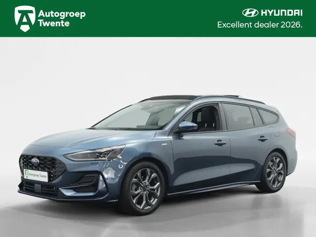 Ford Focus Wagon 1.0 EcoBoos ST Line X | Panoramadak | Trekhaak | Navigatie | Cru