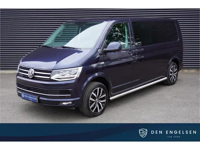 Volkswagen Transporter 204pk Automaat L2H1 Dubbele cabine LED Apple carplay Trekhaak Navigatie ACC C...