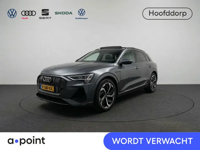 Audi e-tron 55 quattro S edition 95 kWh 408 pk | Navigatie | Panoramadak | Parkeersensoren | Stoelve...
