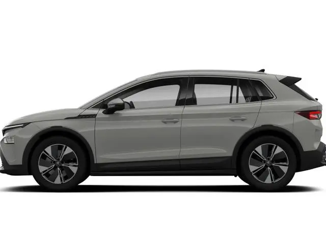 Skoda Elroq 60 Edition 190 pk | Trekhaak | Velgen: 19" lichtmetalen velgen ' Regulus', Antraciet