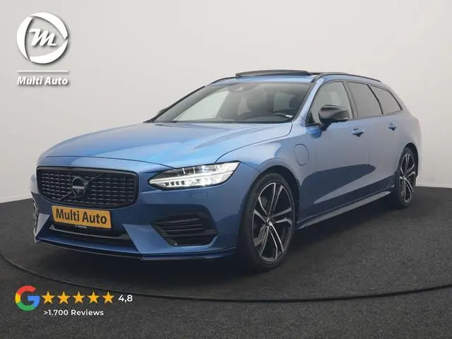 Volvo V90 T8 AWD Twin Engine R-Design Polestar Engineerd PHEV 407pk Dealer O.H. | Trekhaak Af Fabrie...