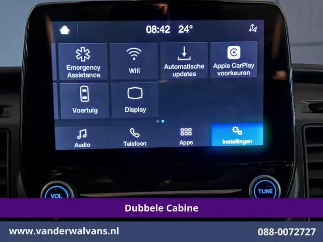 Ford Transit Custom 2.0 TDCI 130pk L2H1 Dubbele Cabine Euro6 Airco | 6-Zits | Apple Carplay | LED |...