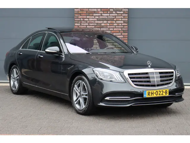 Mercedes-Benz S-klasse 350d | Distronic+ | Memory | Massage | Burmester | Panoramadak | Stoelventilatie | HUD | Nappa Leder | Surround Camera | Trekhaak | Soft Close | Luchtkwaliteitspakket |