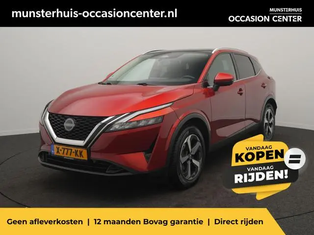 Nissan Qashqai 1.3 MHEV Xtronic N-Connecta - RIJKLAARPRIJS - All Seasonbanden - 360 camera - Panoram...