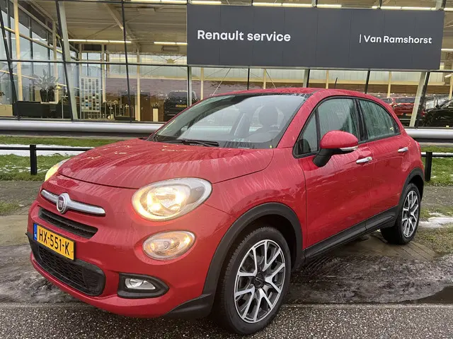 Fiat 500 X 1.4 Turbo MultiAir PopStar / Trekhaak / Leder / Cruise / Climate / DAB /