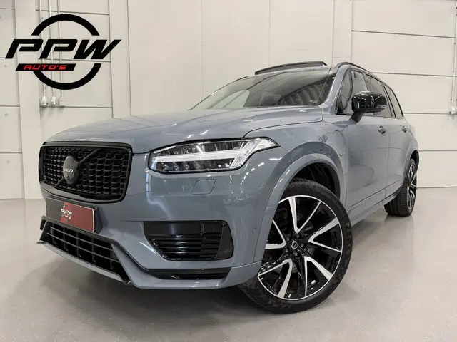 Volvo XC90 T8 Recharge AWD R-Design PANO/LUCHTVERING/TREKHAAK/GOOGLE/HEAD-UP/360CAMERA/21"/H&K/MEMOR...