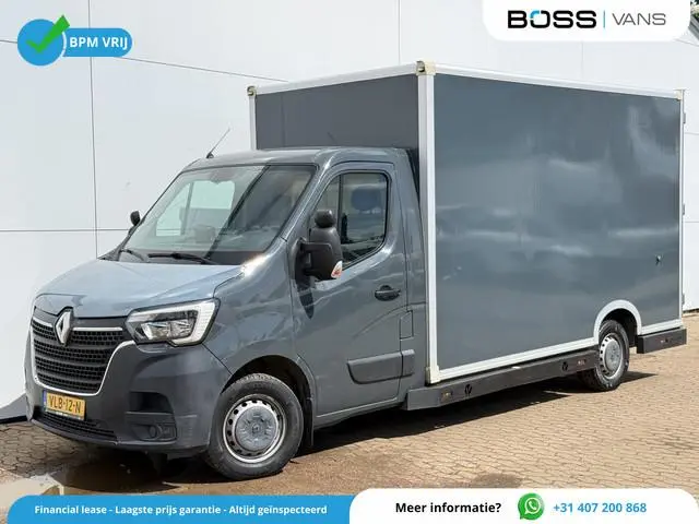 Renault Master Plancher T35 2.3 dCi 150pk Luchtvering Airco Cruise Control Plancher Foodtruck Meubel...