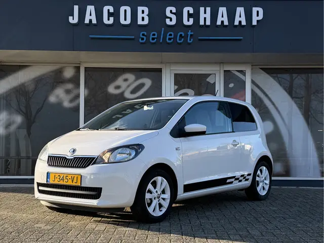 ŠKODA Citigo 1.0 Greentech Ambition / Airco / Navi / Stoelverwarming / 15"LM / Getint glas