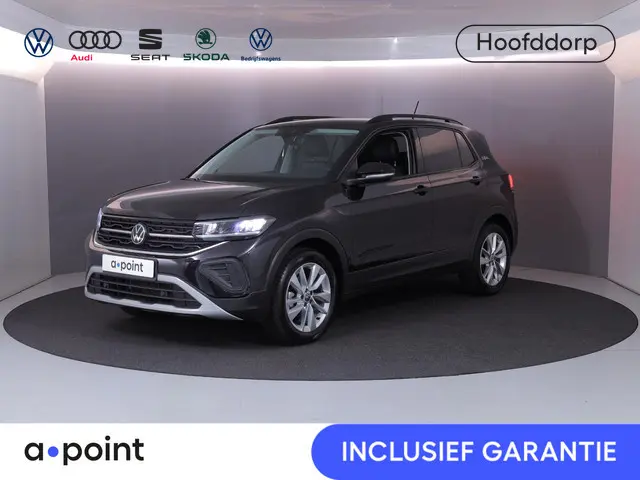 Volkswagen T-Cross 1.0 TSI Life GOAL 95 pk | Navigatie | Parkeersensoren | Autom. airco | Stoelverwarming | Adaptieve cruise control |