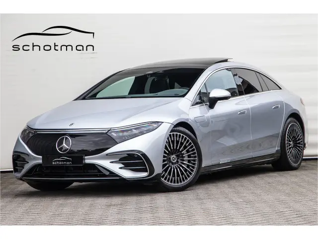 Mercedes-Benz EQS 580 4MATIC AMG Premium Plus, Massage, Hyperscreen, Achterasbesturing, 524 pk