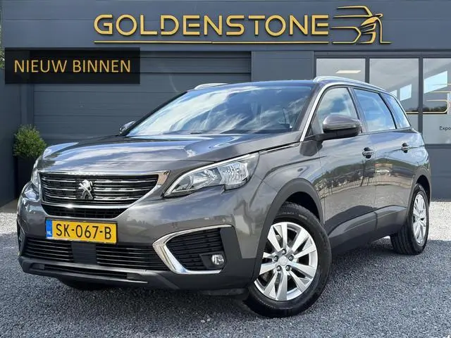 Peugeot 5008 1.2 PureTech Active 1e Eigenaar,D-riem 12-2023,Trekhaak,7 Persoons,6 Bak,Carplay,Clima,...