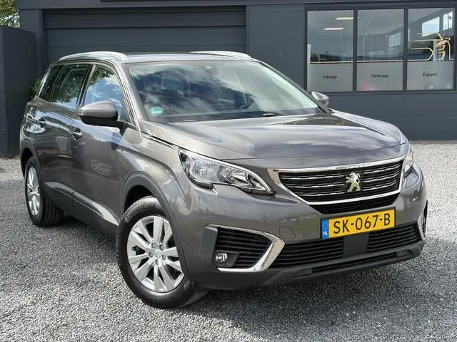 Peugeot 5008 1.2 PureTech Active 1e Eigenaar,D-riem 12-2023,Trekhaak,7 Persoons,6 Bak,Carplay,Clima,...