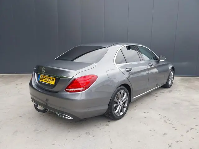 Mercedes-Benz C-klasse 180 AUTOMAAT Prestige HALF LEER LED NAVI CRUISE ECC AFNB TREKHAAK