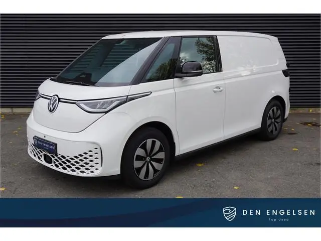 Volkswagen ID. Buzz Cargo 79kWh Accu 286 PK Achterdeuren 3-Zits Camera ACC Trekhaak Cruise Standkach...
