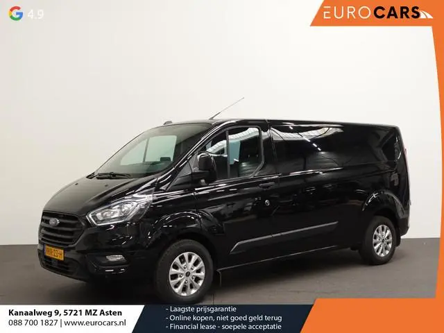 Ford Transit Custom 300 2.0 TDCI L2H1 Trend Dubbele Cabine Airco Bluetooth Navigatie Trekhaak