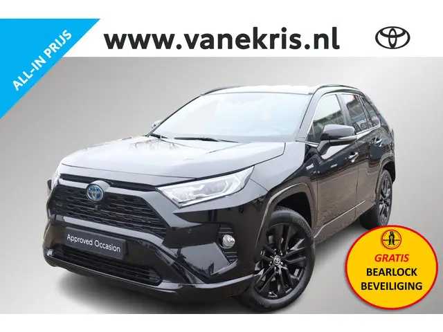 Toyota RAV4 2.5 Hybrid Black Edition , Stoelverwarming , 360 graden camera