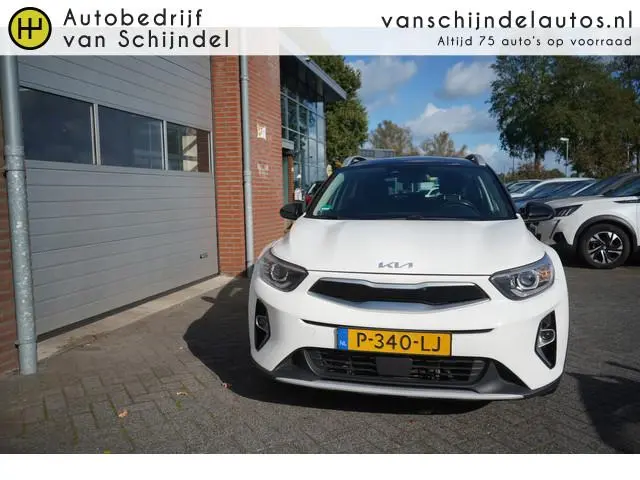 Kia Stonic 1.0 T-GDi MHEV DYNAMICLINE TWO TONE ORIGINEEL NEDERLANDS TREKHAAK CAMERA ANDROID/APPLECAR...